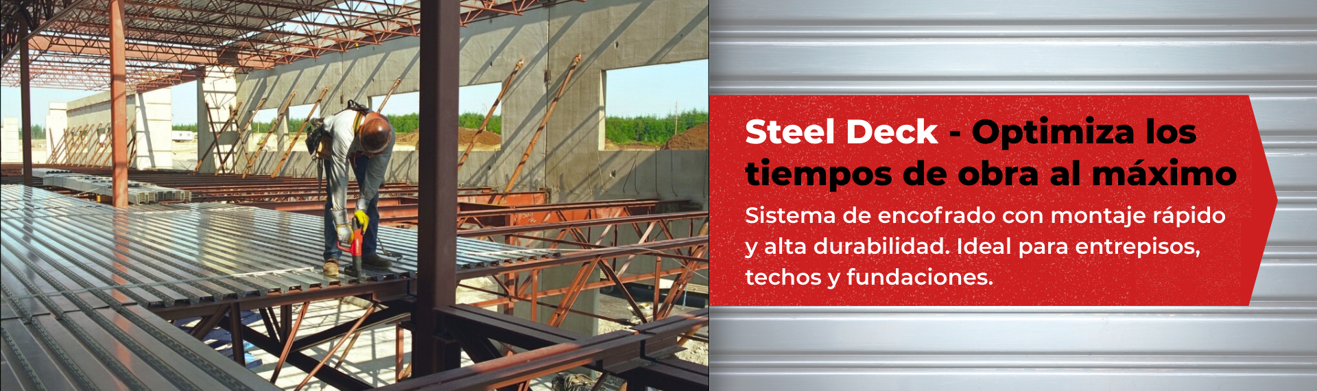 Steel Deck optimización de obra
